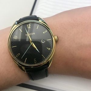 Nixon Women's Bullet Leather Watch